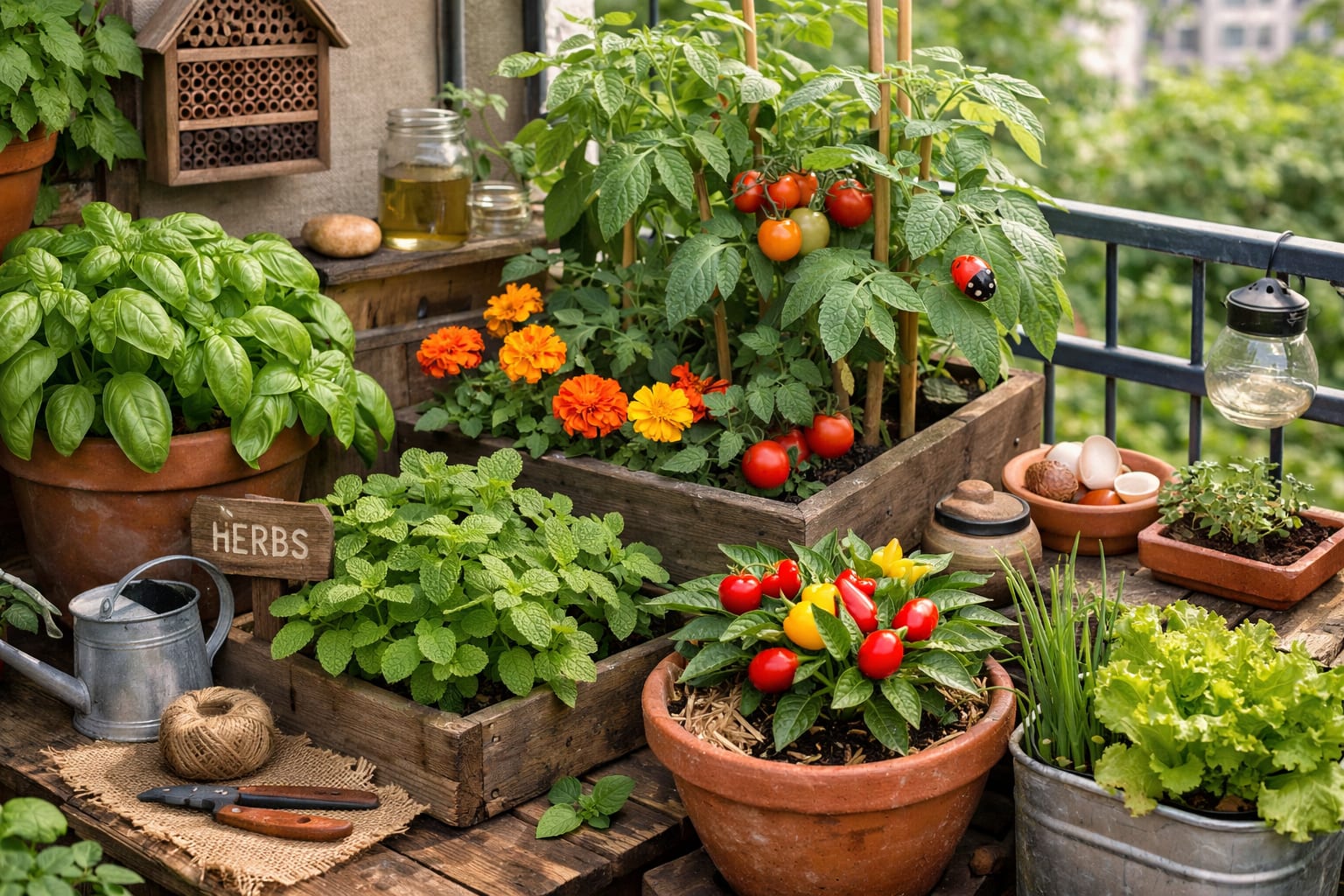 Small-Space & Container Gardening